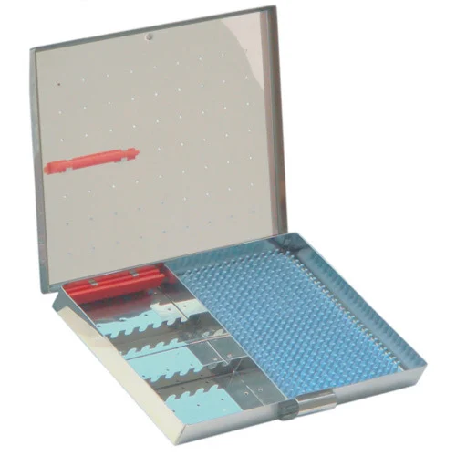 Micro Instruments Tray for Forceps & Micro Point with Slicone Mat