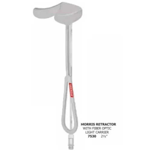 Morris Retractor With Fiber Optic Light Carriers 2½